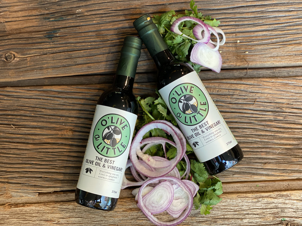 Red Onion & Cilantro Infused Olive Oil- 375 ML Olivealittle